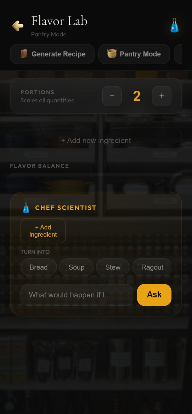 Chef Scientist